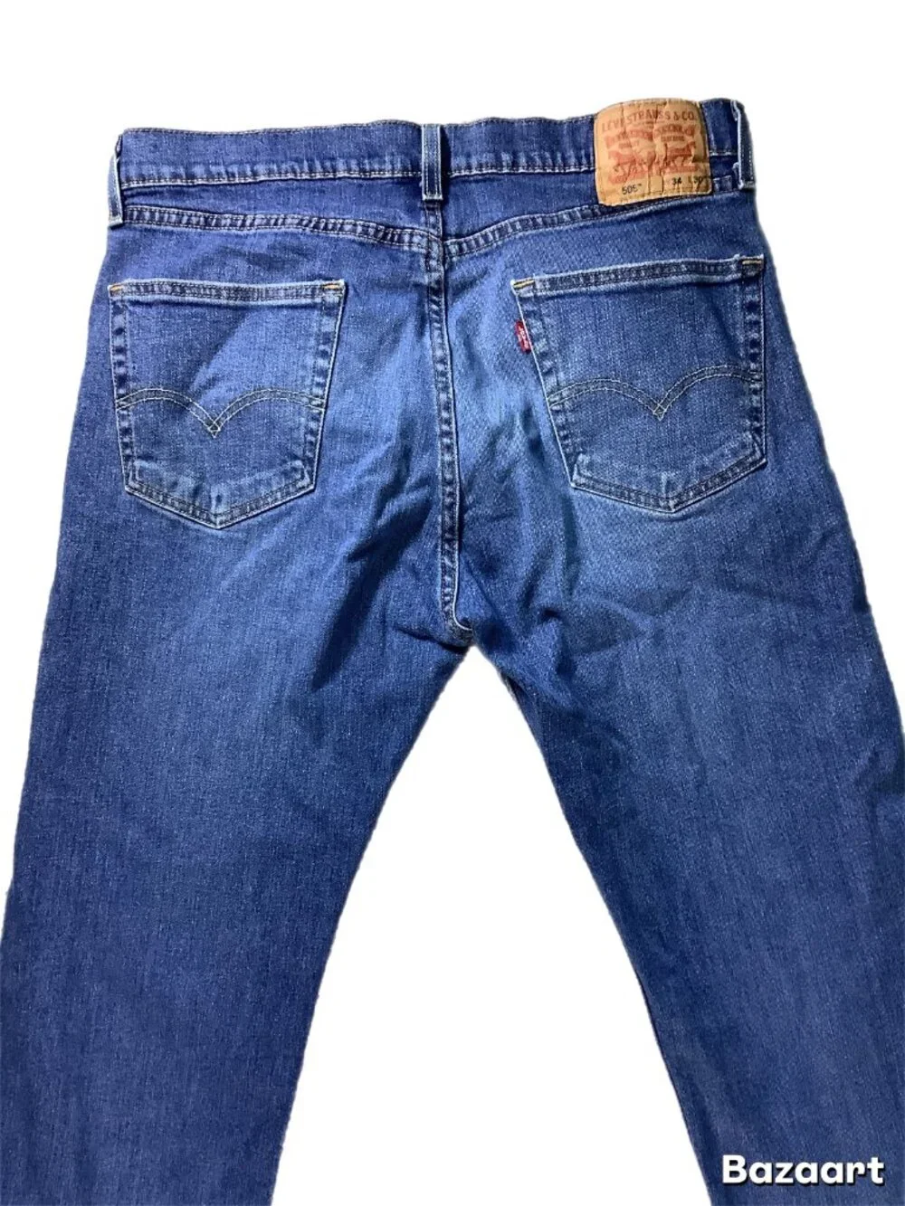 Levi’s 505 Straight Leg Jeans Men’s 34x30 Medium Wash Denim